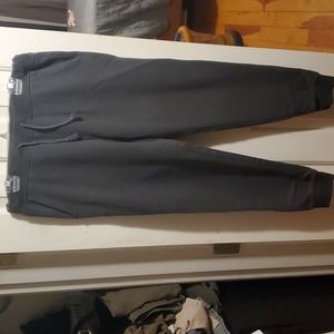 J. Crew Fleece Sweatpants, M, Charcoal